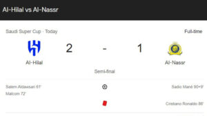 al-hilal vs al-nassr